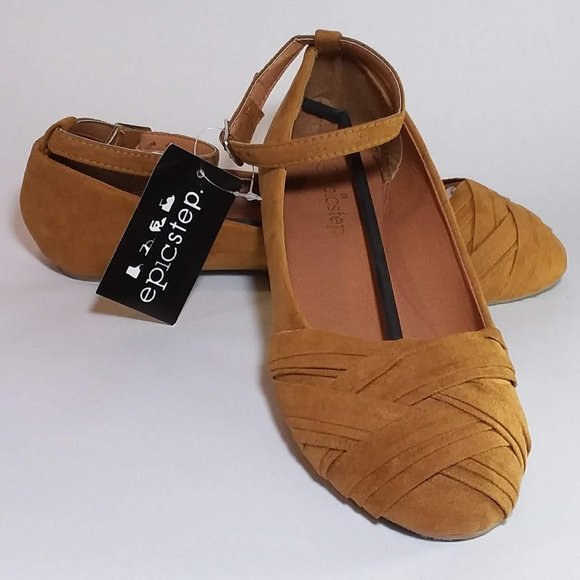 epicstep Shoes - epicstep round toe ballet flat with ankle strap 6